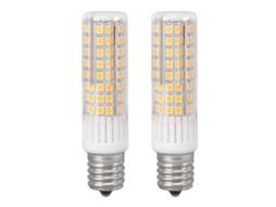 Rebe-2 Unidades De Bombilla Led E17 Para Microondas 100leds 100‑240v Luz Cálida Para Horno Microondas Y Lámpara De Mesa
