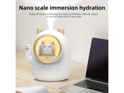 Lurelia Humidificador Ultrassónico Usb 400 Ml, Névoa Fria, Luz Led, Luz Noturna