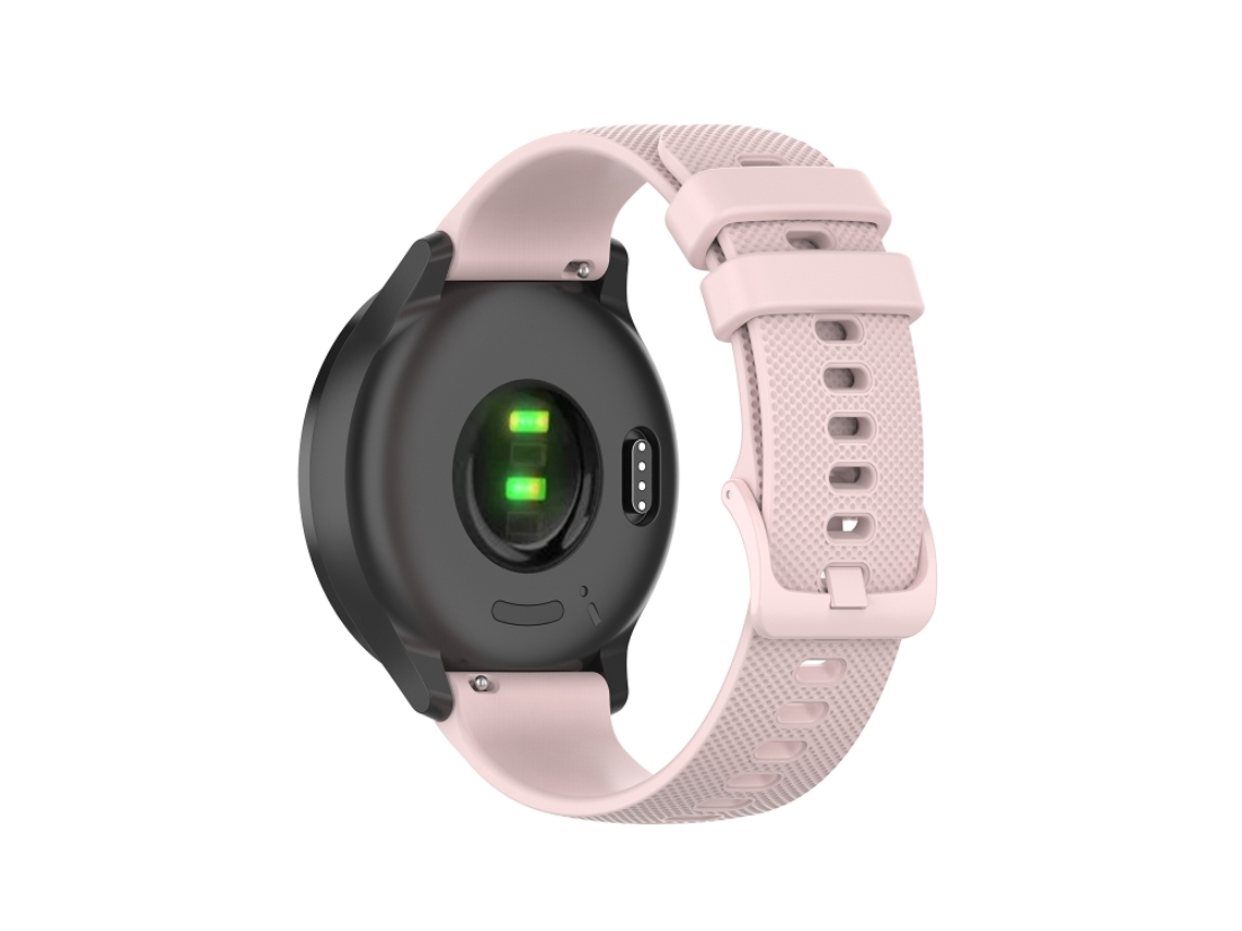 Bracelete para Samsung Galaxy Watch 3 Silicone Xadrez 22mm Rosa XIAOMOYU