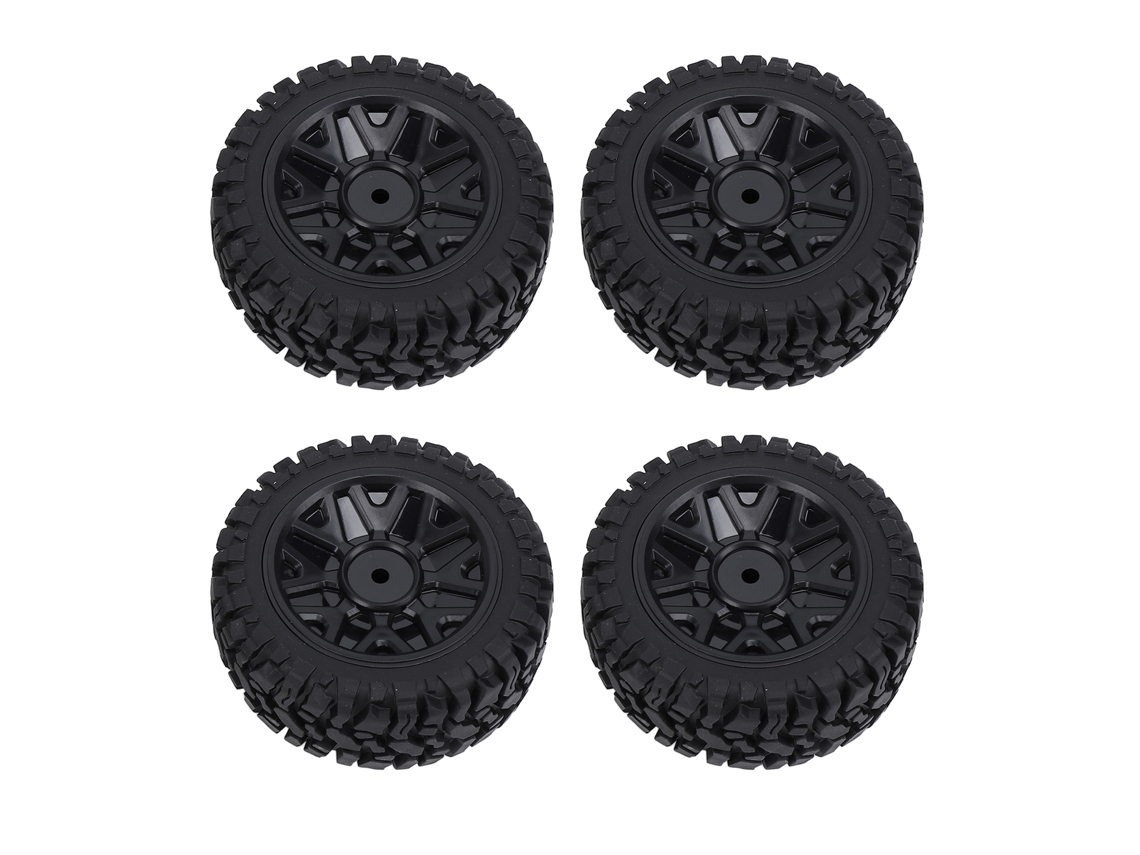 Mali pneus de Roda Dianteira e Traseira de Reposição para Wltoys 144001 144002 124008 124018 124019 Carro Rc em Borracha
