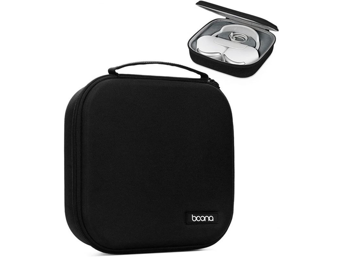 2026-estuche De Protección Para Auriculares Apple Airpods Max De Shell Duro Eva Negro