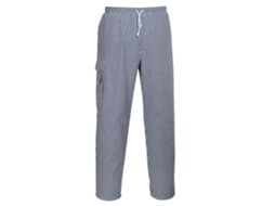 Calça Chester Chef: Conforto E Estilo Na Cozinha Xadrez Azul / Xxl