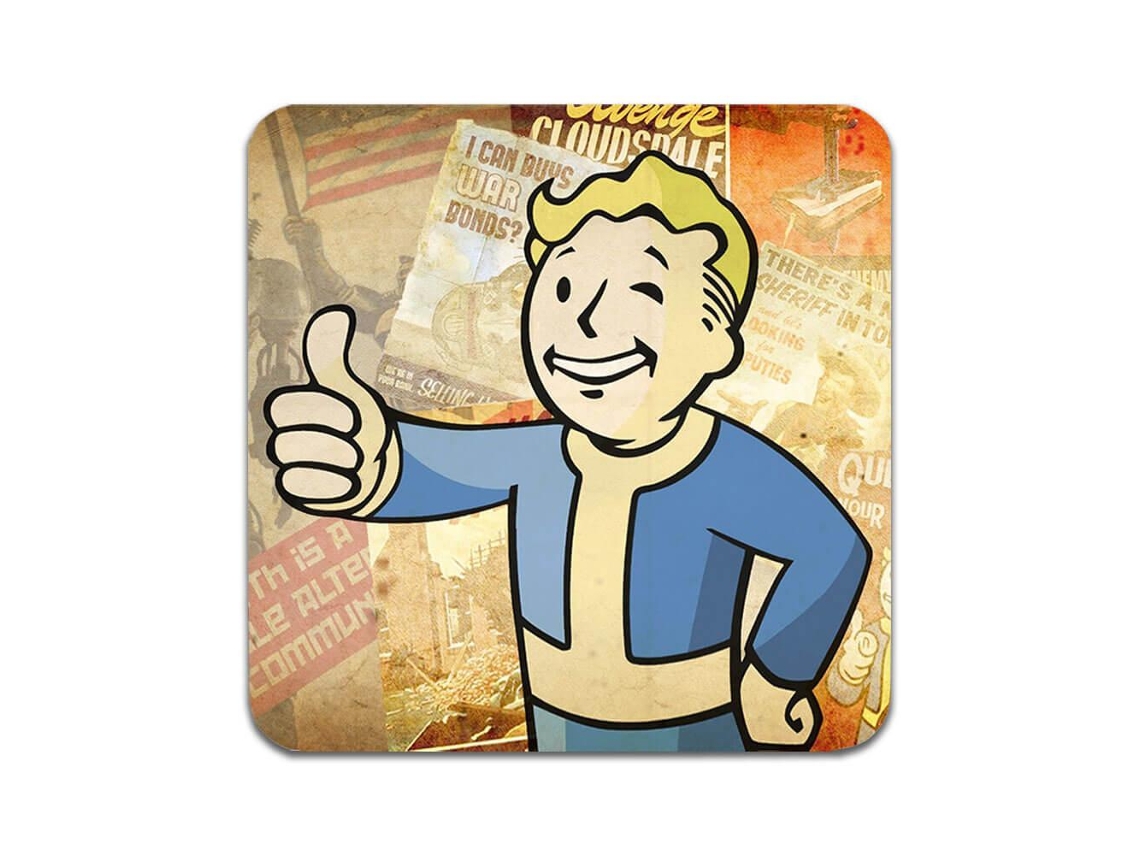 2 Unidades de Porta copos Fallout AQUAFORGE