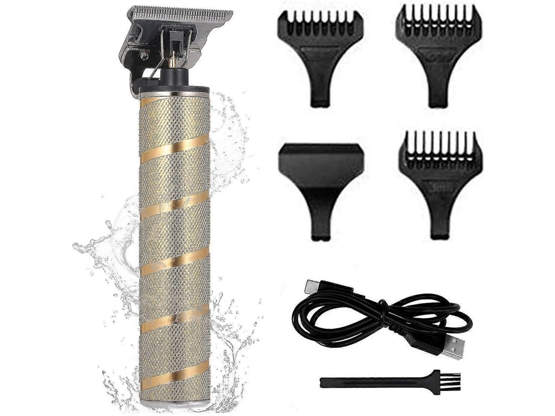 Cortador De Cabelo Masculino Elétrico Com Luz Indicadora Led
