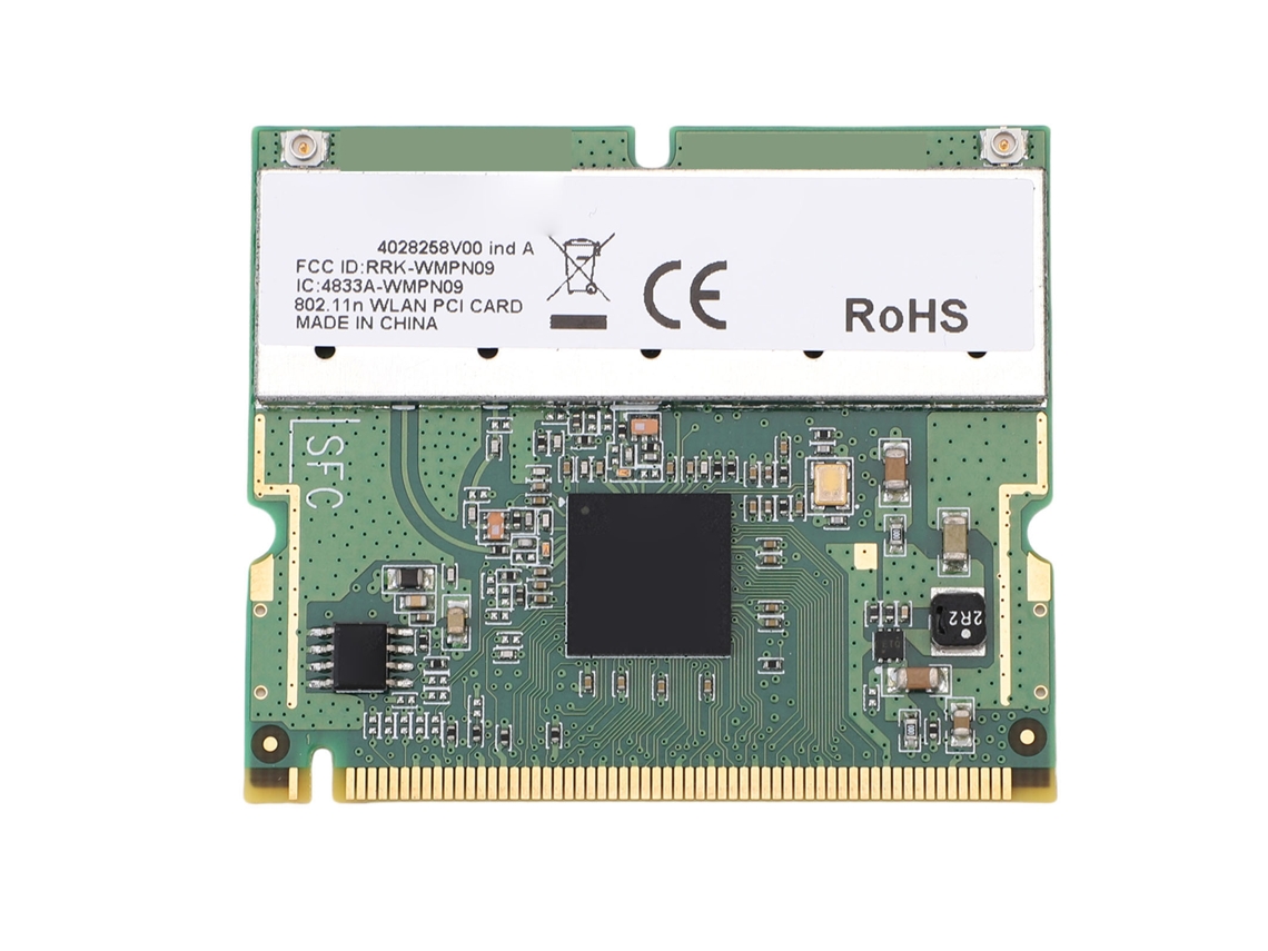 Placa De Rede Sem Fio Wifi Pci E Ar9223 300mbps Para Laptop Windows 7-11