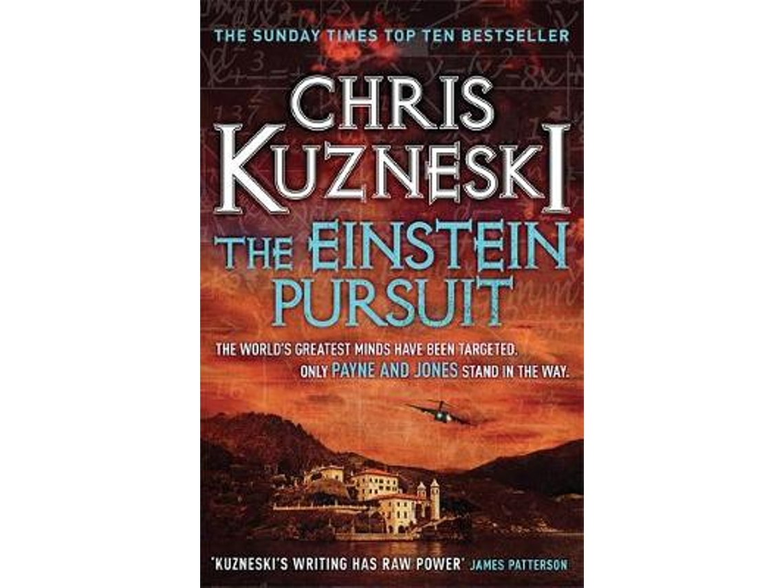 Livro The Einstein Pursuit de Chris Kuzneski (Inglês)