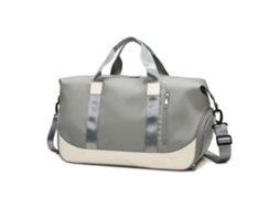 Bolsa de Viagem, Ginástica, Ioga, Compras, Ombro AQUAFORGE (cinza)