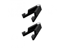 Suporte universal AQUAFORGE para celular, mini, portátil, dobrável em alumínio, 2 unidades, preto