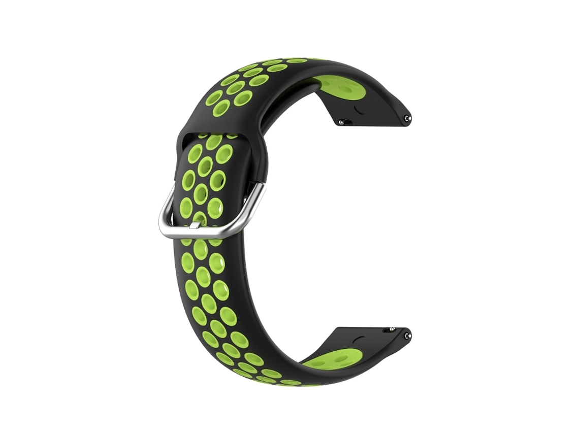 Bracelete Silicone Milanês para Samsung Galaxy Fit 3 XIAOMOYU com malha de aço prata