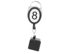 Portátil Recolhível Suporte De Giz Para Taco De Bilhar Snooker Pool Com Clip De Cinto