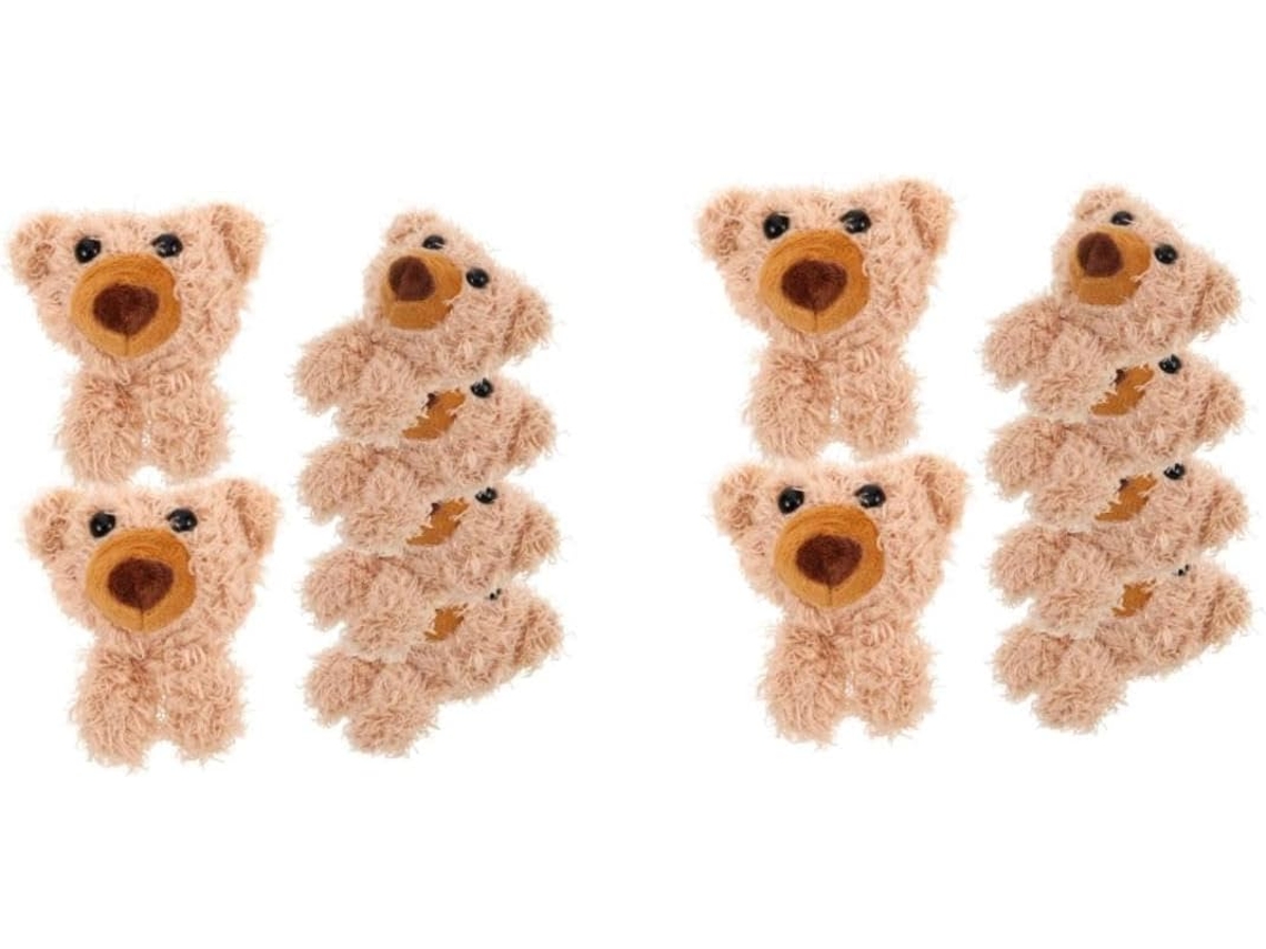 Conjunto De 12 Peças Acessórios Pelúcia Para Roupas, Decoração