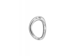 Cockring - Yugo - Aço Inoxidável - 3.8 Cm - Prata - Estímulo Eréctil
