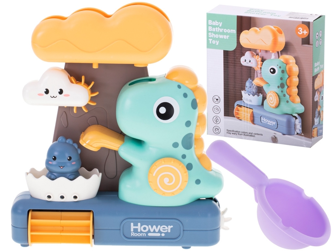Chuveiro de Brinquedo de Banho com Carretel de Dinossauro Pricenet