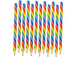 12pièces Crayons Multicolores Pour Garçon Fille De Scolarité Et Souvenirs Colorés Pour Fêtes Garçon Fille