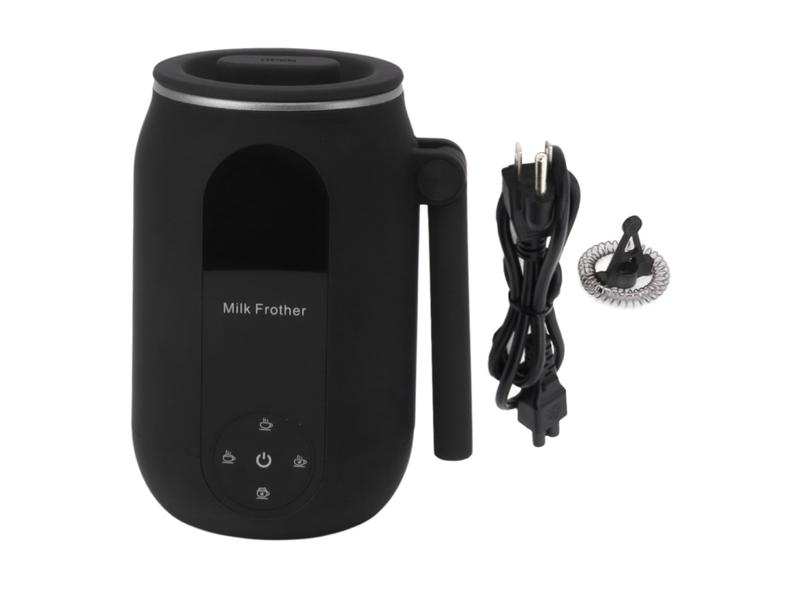 Espumador de leite elétrico automático com aquecedor hot and cold | S/MARCA