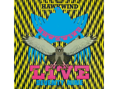 Hawkwind Live Seventy-Nine Vinil Transparente Edição Limitada Rsd 2024
