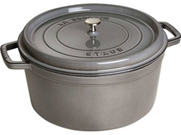 Caçarola STAUB (Cinzento - Ferro Fundido - 34 cm)