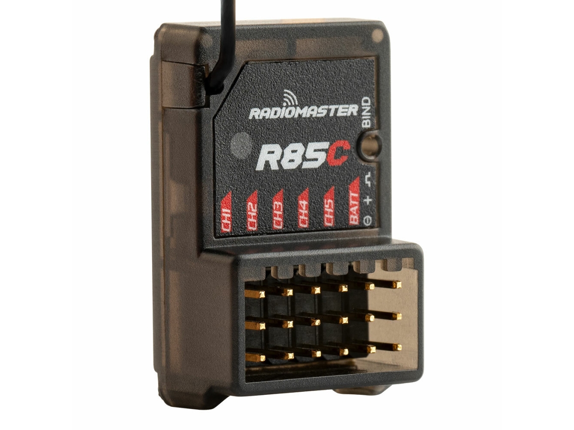 Receptor Radiomaster R85c 2.4ghz 4 em 1 com Tcxo Integrado, Compatível com Frsky D8/d16/sfhss, para Transmissor Mt12. MDUG