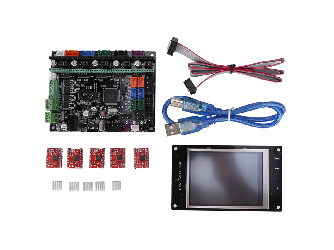 Acessórios Para Impressora 3d (controle Com Tela Tática Colorida)