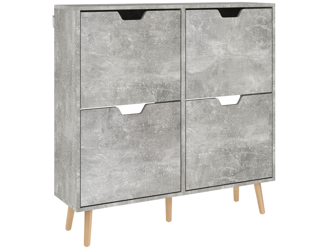 Carrinho de Cozinha com 3 Cestos Preto 49,5x31x69cm S/MARCA