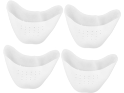 Protetores De Ponta Para Sapatilhas Balé Sebs White, 2 Pares