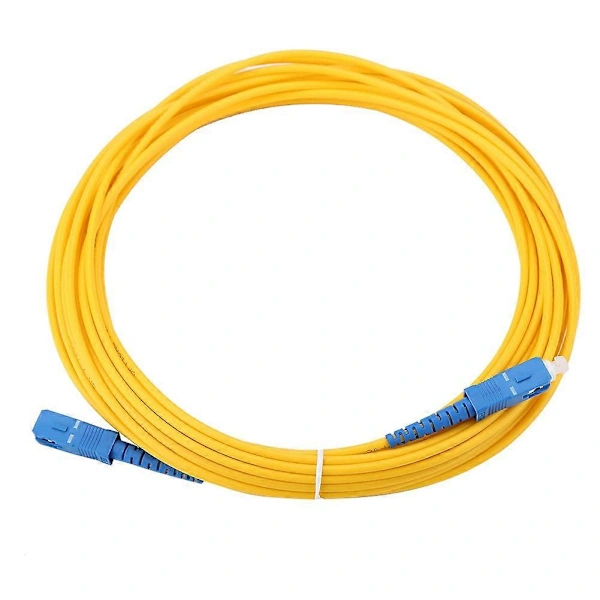 Cabo De Fibra Óptica Duplex Sc De 10 M/11 Jardas, Cabo De Conexão Monomodo. Aquaforge