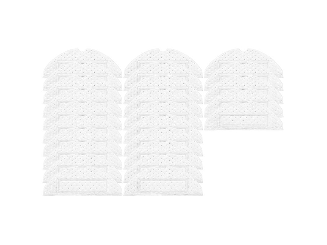 25X para Xiaomi Roborock T7S S7 T7S Plus Descartável Mop Pano