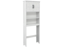 Móvel Sobre Sanita 66x23x178cm Branco para Máquina de Lavar