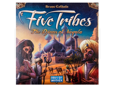 Jogo de Tabuleiro Five Tribes (Idade Mínima: 13 - Nível Dificuldade: Intermédio)