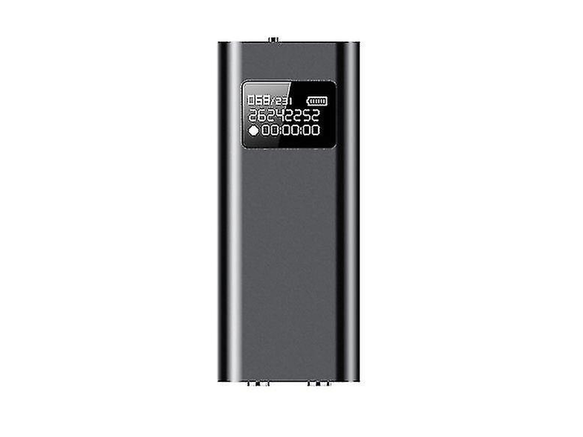 Mini Gravador De Voz, Gravador De Áudio Digital, Com Bateria De Longa Duração De 20 Horas 16 Gb Yizhood (preto)