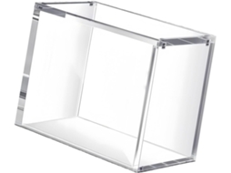 Estojo Transparente E Prático Para Cartões, Organizador Com Fecho Magnético, Perfeito Para Exibir Itens