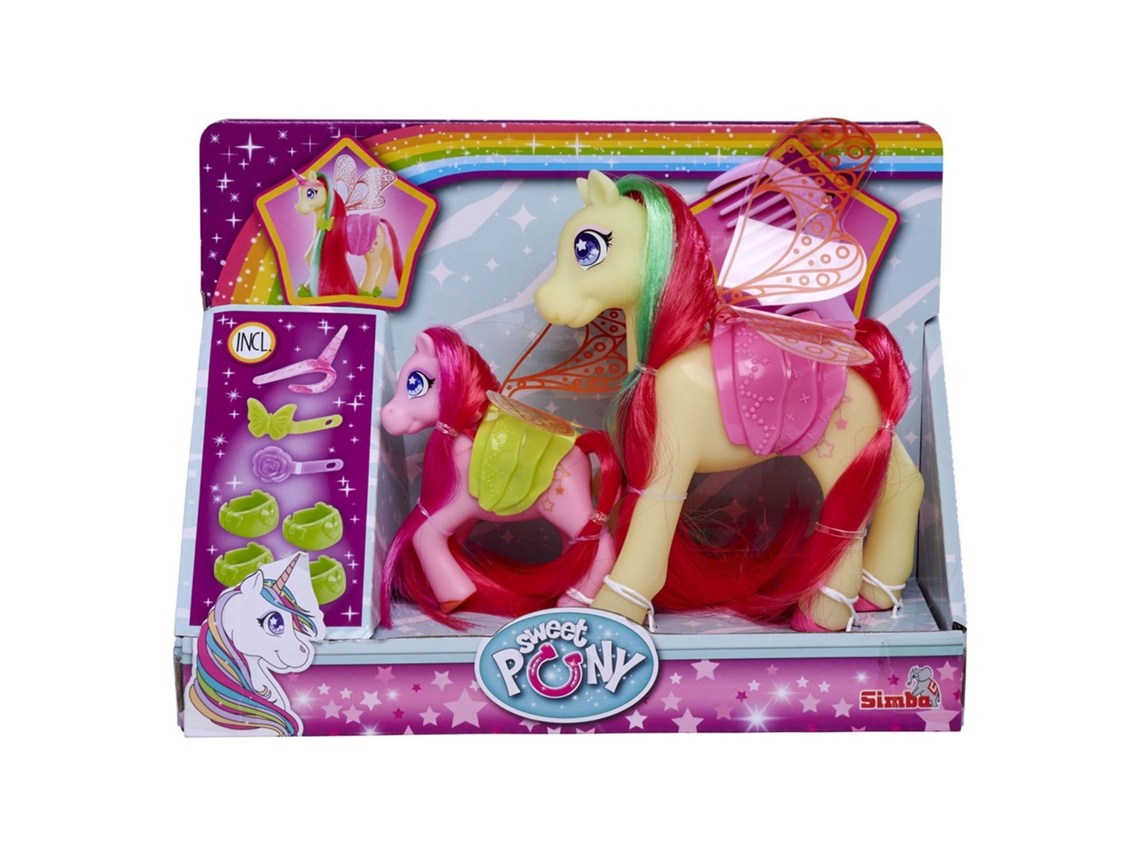 Conjunto De Boneca Simba Sweet Pony Fairies Com Acessórios