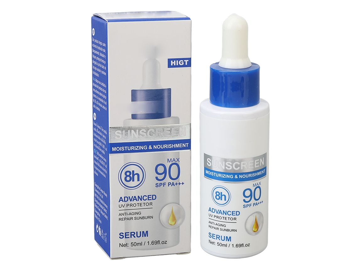 Serum Solar Com Vitamina E Para Cuidado Facial Diário E Hidratação Ao Ar Livre Vante