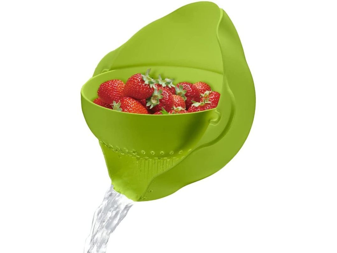 Cesto de cozinha multifuncional com peneira removível para legumes e frutas | S/MARCA