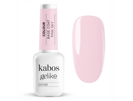 Base De Construção Colorida Uv Led Kabos Pink Sky 10 Ml