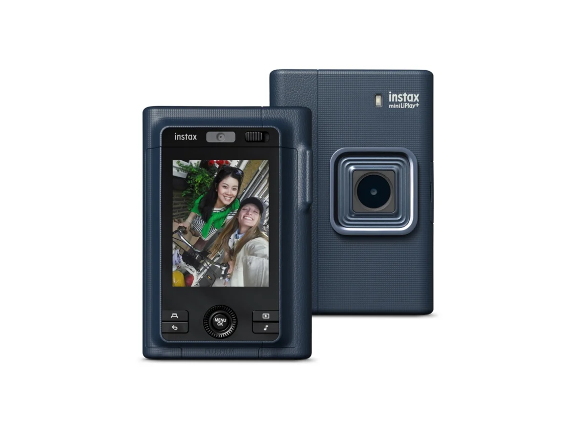 Câmara Instantânea FUJIFILM Instax Mini Liplay+ (Midnight Blue)