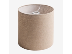 Sklum Arlina Tecido Para Abajur Linho Castanho Areia Claro Ø30 Cm - ↑30 Cm