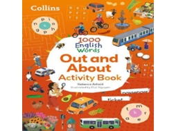 Livro Collins 1000 English Words Activity Book Out and about de HarperCollins Publishers (Inglês)