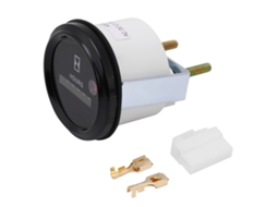 Contador de Horas Quartzo Circular 12 36v Ac/dc
