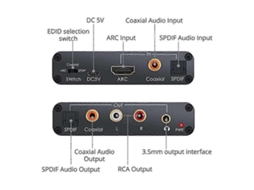 Arc Audio Extractor Dac Para Conversão Digital Analógica Brilvibera