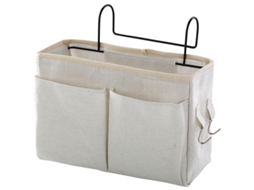 Lurelia Bolsa De Cabeceira, Pack Com 2, Suspensa, Com Bolsos, Em Ferro, Para Cama, Leitura Fácil