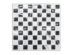 Adesivos De Azulejo Mosaico 3d, 5 Peças, Parede Autoadesivos Pvc À Prova D'água Para Decoração Cozinha Doméstica
