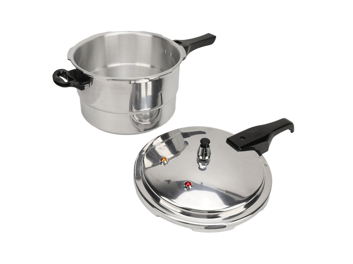 Panela de Pressão Multiuso, 22cm, com Placa de Vapor | S/MARCA