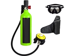 Mini Cilindro de Mergulho SFUSHOS com Respirador, Estilo Lazer ao Ar Livre