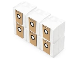 Kit de Sacos de Pó 6 Peças para Neabot Q11 Robô Doméstico Substituir Sacos de Pó