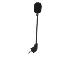 Microfone Substituição com Conexão Segura para Headsets Gamer Compatíveis. Cabo Flexível, 5 Mm, Conector de 3 AQUAFORGE