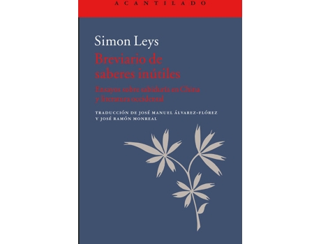 Livro Breviario De Saberes Inútiles de Simon Leys