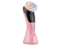 Massageador Facial Elétrico para Cuidados com a Pele, Aparelho de Lifting Alta Frequência Ems, Rosa 202 5 GOKOCO