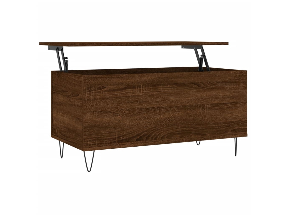 Coffee Table, Coffee Tables Vidaxl Marrom Madeira Processada (n/a)