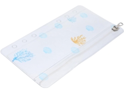 Conjunto De Caderno Estilo Concha, Bolsa Com Zíper Para Pasta, Zíper De Reposição, Pvc Leve Gokoco